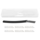 thumbnail image 1 of Unisex Stainless Steel Metal Manual Eyebrow Trimmer with 6 Hair Blades Black, 1 of 4