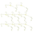 thumbnail image 2 of Miangastore 10pcs Metal Underwear Bra Rack Clothes Hangers Lingerie Shop Display Hanger with Clips, 2 of 8