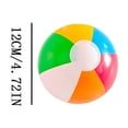thumbnail image 2 of Inflatable Beach Ball Lightweight PVC Material Classic Panel Design for Outdoor Pool Party Water Activities Games, 2 of 3