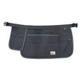 thumbnail image 4 of Half Waist Apron Gardening Apron Tool Belt Lightweight Oxford Cloth Work Apron Waist Bag Organizer for Plumbing Garden Housekeeping Florists gray, 4 of 8