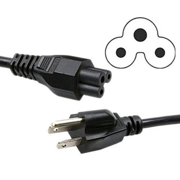 HQRP AC Power Cord for Lexmark 4425-A01 X5470, 4440-W22 X7675, 4425-0H1 X5410, 4419-G60 X8310, 4418-060 X7350 Mains Cable