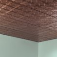 thumbnail image 2 of FASÄDE Traditional 4 Decorative Vinyl 2ft x 2ft Lay in Ceiling Panel in Antique Bronze (5 Pack), 2 of 5