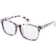 thumbnail image 1 of Gafas de bloqueo de luz azul, lentes cuadradas de Nerd, Marco antirayos azules, gafas para juegos de ordenador, 1 of 5