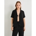 thumbnail image 3 of Regular Fit Tissued Buttoned Short Sleeve Shirt, 3 of 6