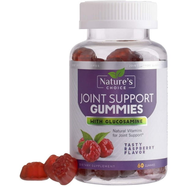 Nature's Choice Joint Support Gummies Triple Strength Glucosamine