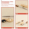 thumbnail image 3 of Raindrops Musicians Erhu Bow Replacement Part Imitation Agate 1 Set, 3 of 8
