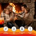thumbnail image 5 of Fire Starter (150 PCS) Bulk Natural Fire Starters for Campfires, Fireplace, Charcoal Starter for Grill, BBQ, Wood Stove, Fire Pits - Odorless, Non-Toxic, Waterproof Natural Wood Starters, 5 of 7