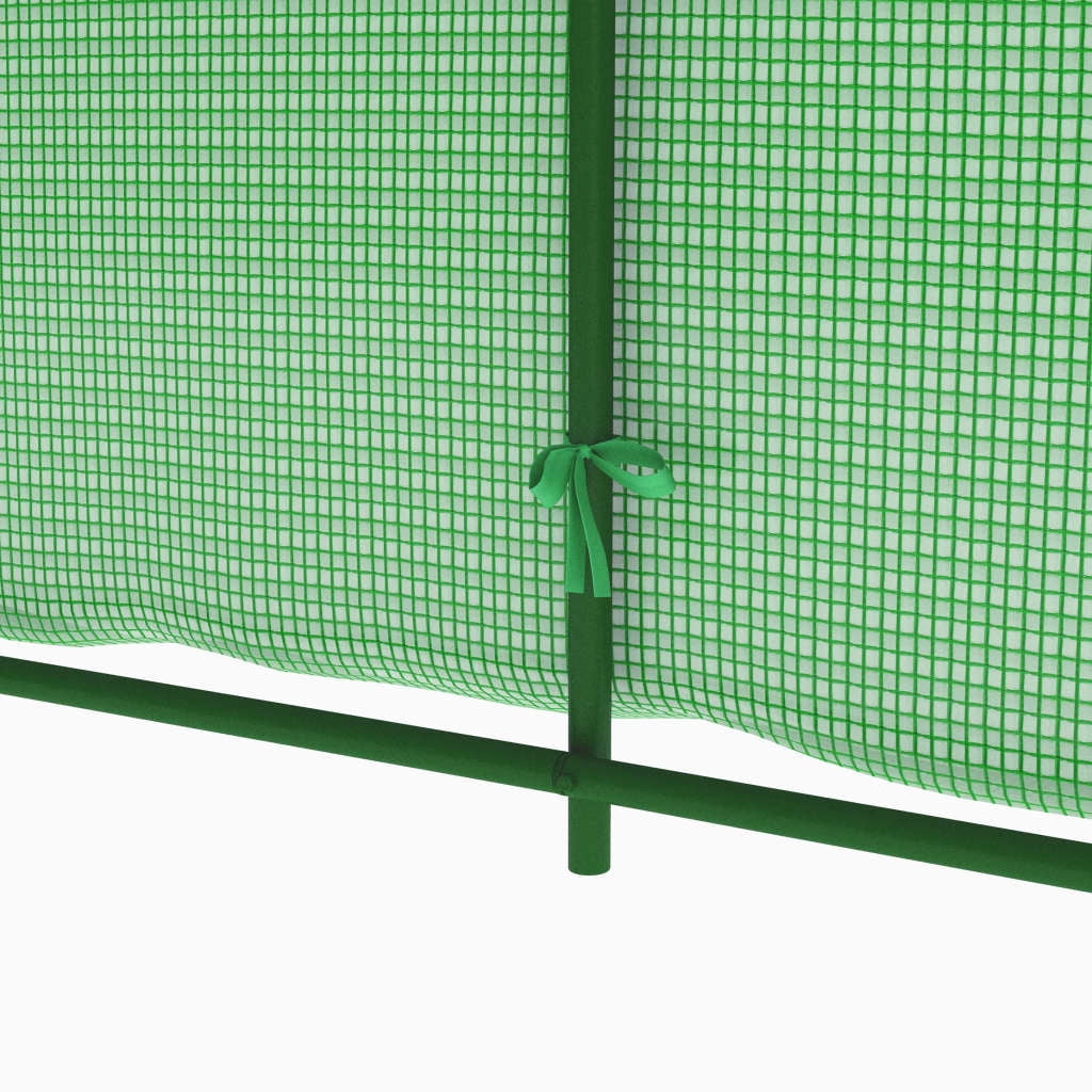 vidaXL Greenhouse Outdoor Grow House Green House for Plant Growing Gardening