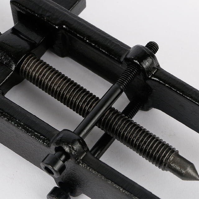 Extractor de engranajes de dos mordazas, extractor de cojinetes, dispositivo de elevación independiente en espiral, herramientas manuales de reparación de máquinas de fijación