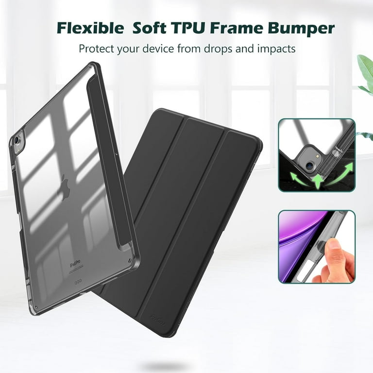 iPad air M2 13インチ &Apple Pencil Pro＆ケース ProCase for iPad Air 13 Inch Case with Pencil Holder 2024 M2