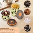 thumbnail image 6 of Black Duck Airtight Coffee Bean Canister 17oz Food Storage Containers with Lids For Gournd, Tea, Sugar, Flour, Rice, Cereal, Candy Cookie Jar, 6 of 8