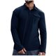 thumbnail image 1 of pstuiky Camisas casuales de manga larga para hombre, Camisa de manga larga de color liso con bolsillo y cuello para hombre tops de invierno para hombre xxl, 1 of 5