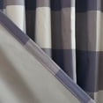 thumbnail image 3 of SAFAVIEH Hyland Coastal Blue Plaid Tab Top Blackout Curtains, 52" x 84", 3 of 5