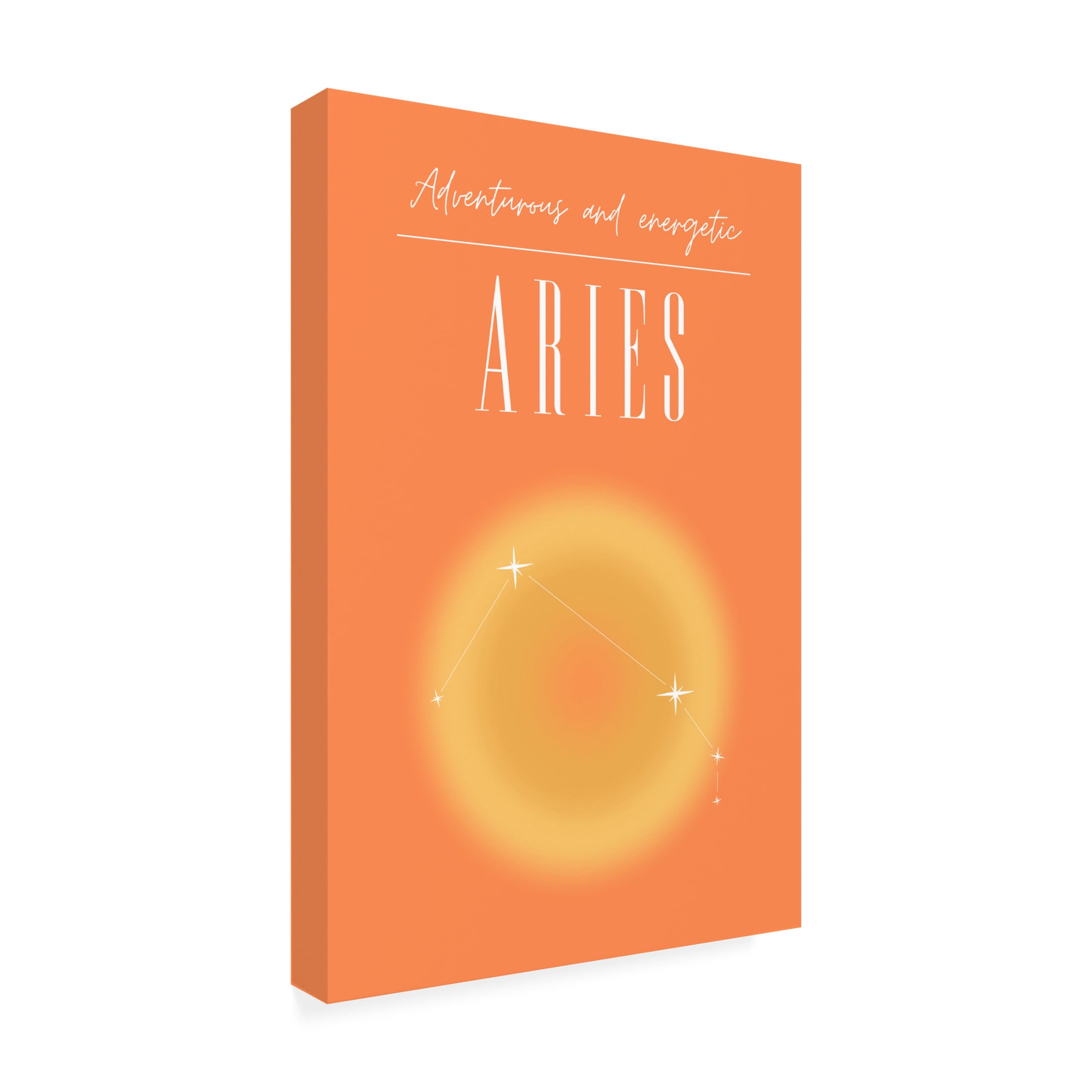 Trademark Fine Art Amelie Aries Zodiac Print Art Canvas Wall Art