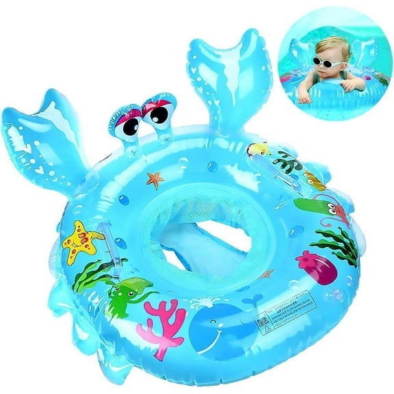 Baby Pool Float, Toddlers Inflatable Age 0-5 Under 55lbs, Pool Floaties Beach Outdoor
