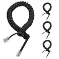 thumbnail image 1 of SKISUNO 4pcs Telephone Line Black Copper Versatile Use For Home Use, 1 of 8