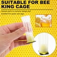 thumbnail image 1 of TEHAUX 20Pcs Plastic Queen Cage Protector with Cap for Beekeeping Equipment Lightweight and Easy to Use, 1 of 6