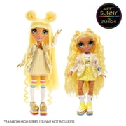 Rainbow High Jr High Sunny Madison Fashion Doll Playset, 10 Pieces