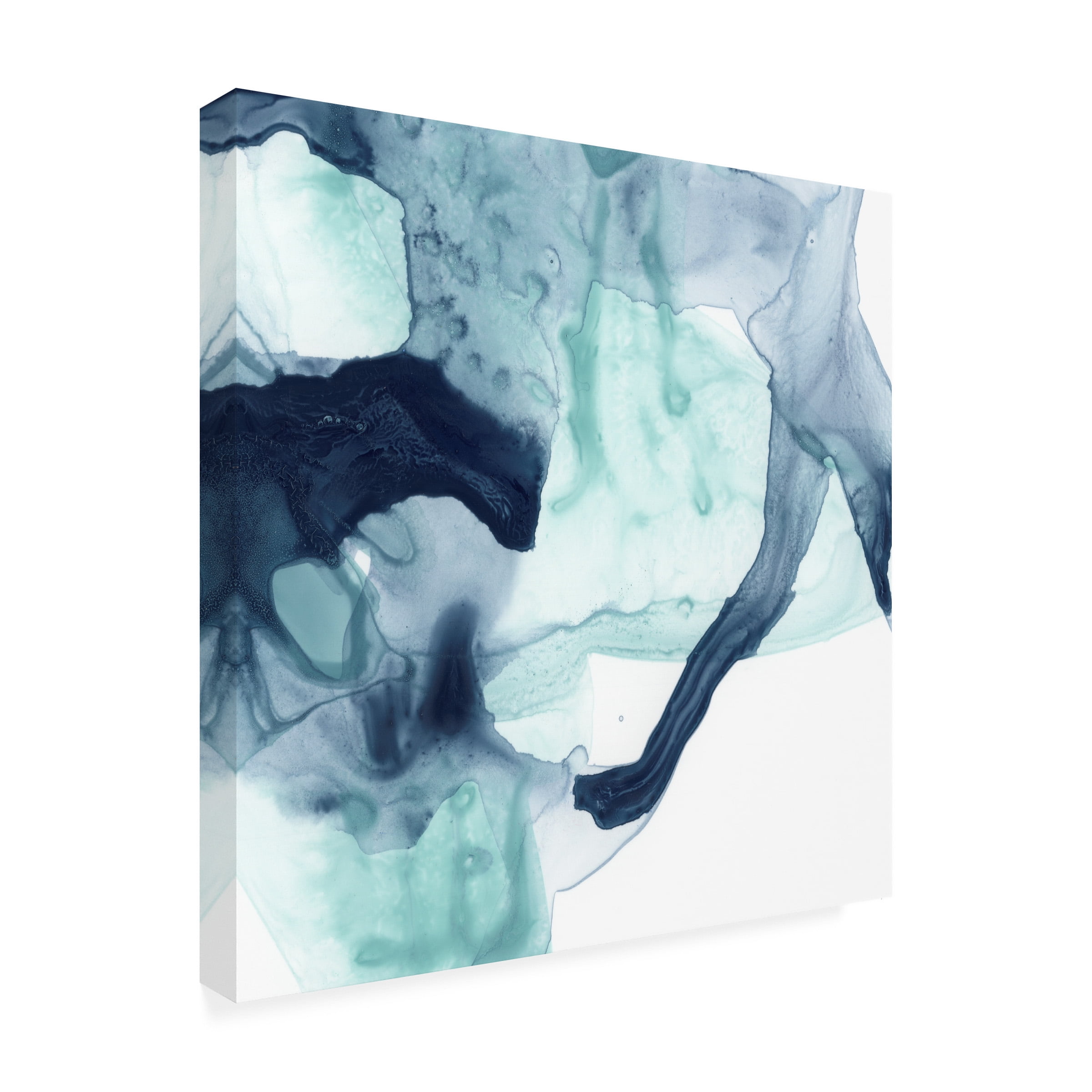 June Erica Vess 'Blue Cavern III' Canvas Art