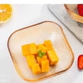 thumbnail image 6 of Transparent Kitchen Fruit Bowls, Salad Glass Tableware, Food Plate for Dining, Bar, Home, Garden, Fruit Plates (Phnom Penh-400ml), 6 of 7