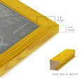 thumbnail image 2 of City Map of New Orleans -Framed Print w/glass-Sunflower Yellow, 2 of 7