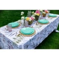 thumbnail image 2 of Crown Display Light Green Fancy Plastic Plates Combo Set - 60 Count, 2 of 7
