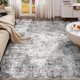 thumbnail image 1 of Rug UERMEI - Alfombra suave, lavable y antideslizante, color gris, 10 x 14 cm, 1 of 8