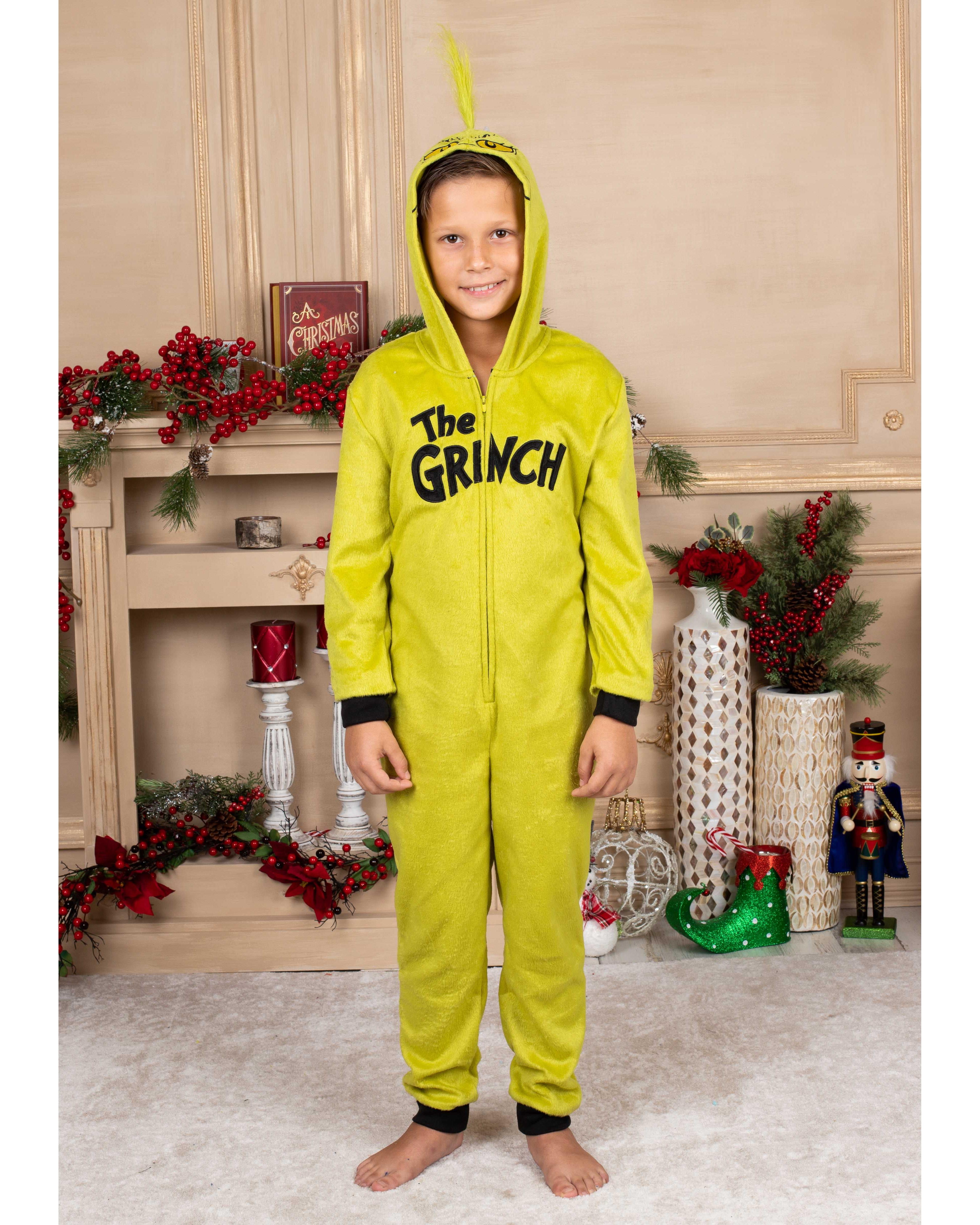 grinch onesie kids
