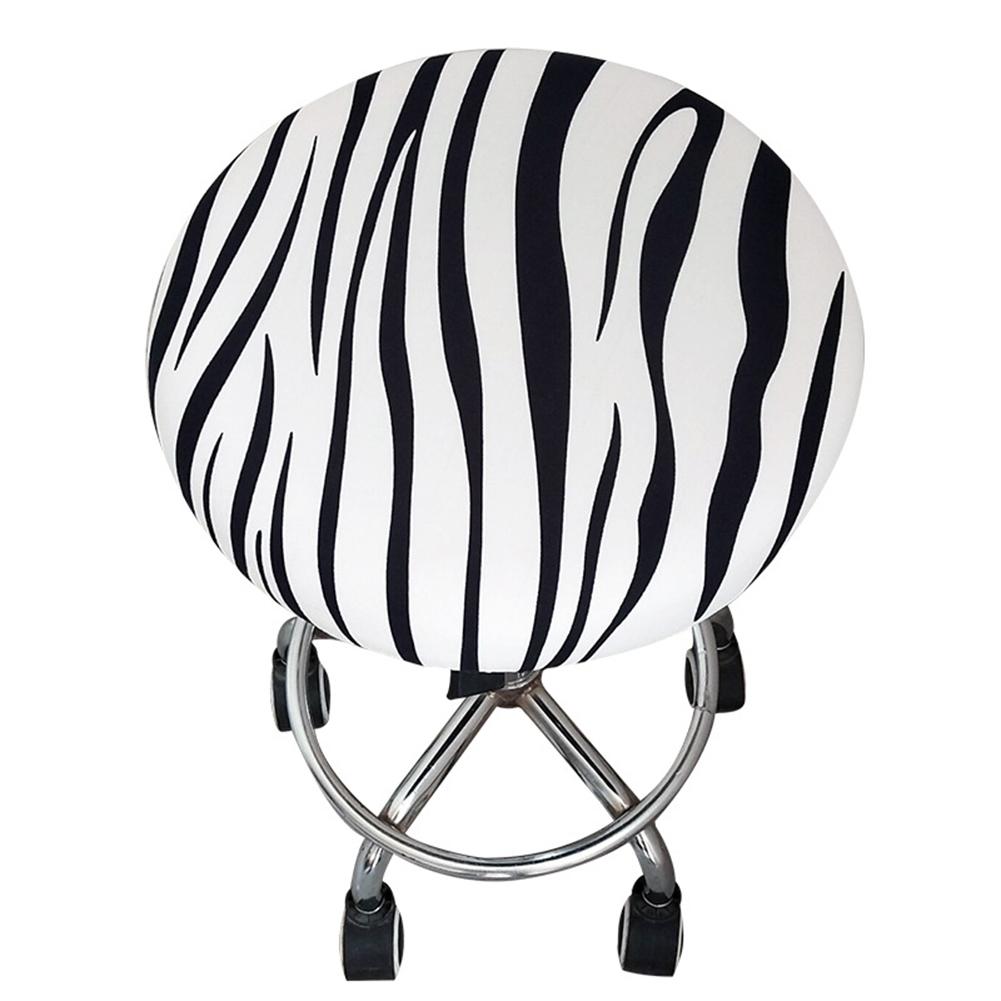 AUTCARIBLE Bar Stool Covers Round Chair Seat Cover Cushions Sleeve