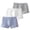 Blue, variant on Boys' 3-Pack Solid Color Boxer Briefs, Soft and Breathable Kids Underwear for All-Day Comfort, 3-15 Years Blue 5-6 Years