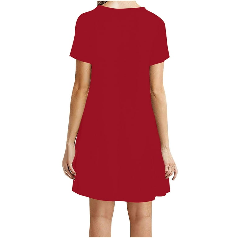 white christmas dresses Share Your Story Red Shirt Dress, Medium - The Mint Julep Boutique