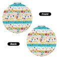 thumbnail image 2 of Salouo Funny Farm Print Travel Makeup Mirror,Pocket Mirror Portable Hand Mirror 2 x 1x Magnification Folding Makeup Mirror for Handbag and Purses-Round Shape, 2 of 9