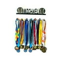 thumbnail image 1 of Custom Personalized Name Baseball Team Player Sports Medal Holder, Awards Display Organizer Hanger Rack with Hooks for 60+ Medals, Ribbons, Sports Of A Kind Made To Order With Your Name On It., 1 of 5
