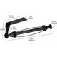 thumbnail image 4 of 1 piece wallmounted paper towel holder under cabinet with damping for kitchen bathroom, 4 of 4