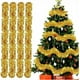 thumbnail image 1 of Guirnalda De Árbol De Navidad, 4 Piezas Guirnaldas De Oropel Navideña Doradas, Guirnalda De Abeto De 2 M, Guirnalda De Oropel Metálico Brillante para Bodas, Fiestas De Cumpleaños, Paredes, Windo, 1 of 5