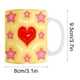 thumbnail image 3 of Suministros de cocina, tazas, juego de utensilios de cocina, tazas con efectos visuales tridimensionales, taza de café de cerámica con forma de corazón para San Valentín, taza de agua para pareja, par, 3 of 7