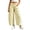 Beige, variant on Women Polka Dot Print High Waist Barrel Jeans Wide Leg with Pockets Casual Daily Vacation Spring Summer Denim Trousers