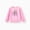 Light Pink, variant on Barbie Girls Sweatshirts Letter Embroidered Long Sleeves Roseo Cotton Pullover Top Sizes 3-10