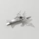 thumbnail image 5 of HomeKingdee Butterfly Hair Clip for Women - Fashion Alloy Decorative Hairpin for Party, Wedding, Daily Use, 5 of 5