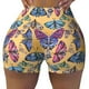 thumbnail image 2 of Fotbe Butterfly 3 Shorts Sin Costuras – Shorts Deportivos de Cintura Alta para Mujer, Elásticos para Gimnasio, Yoga, Running o Ciclismo-X-Large, 2 of 8