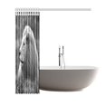 thumbnail image 3 of Cortina de Ducha ABPHQTO León Blanco Poliéster 160x180 cm, 3 of 3