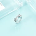 thumbnail image 4 of Angel Wing Infinity Love Rings Keepsake Cremation Jewelry for Ashes Holder Memorial Urn Ring for Women, 4 of 7