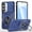 Navy Blue, variant on ANTSHARE for Samsung Galaxy S26 Plus 5G Case with HD Screen Protector & Slide Camera Cover & Rotated Ring Kickstand, [Military-Grade] Phone Case for Galaxy S26 Plus 5G