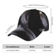 thumbnail image 2 of Fotbe Black Cobra Snake Gorro Clásico de Béisbol, Gorra Ajustable con Broche Snapback, Gorro de Exterior de Algodón Suave, 2 of 6