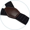 thumbnail image 5 of Men's Adjustable Elastic Garter Straps Military Style Non-Slip Y-Style Black Garter Straps, 5 of 5