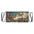 thumbnail image 7 of Yayeee Waist Apron with Pockets for Cooking Waterproof Half Server Aprons, Floral Garden, 7 of 7