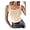 Black/Coffee/Nude, variant on Shamfreshen U Neck Shapewear Built-in Bra Tank, Shamfreshen tanks with built in bra support shapewear for Women