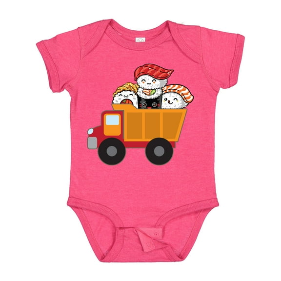 Inktastic Sushi Lover Food Truck Boys or Girls Baby Bodysuit