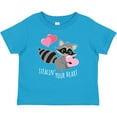 thumbnail image 3 of Inktastic Stealin' Your Heart Cute Raccoon Boys or Girls Baby T-Shirt, 3 of 5