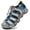Blue, variant on Men's Outdoor Closed-Toe Water Sandals, Quick-Dry Non-Slip Wading Shoes for Streams, Hiking, Beach, and Casual Summer Wear with Durable Comfortable Sole